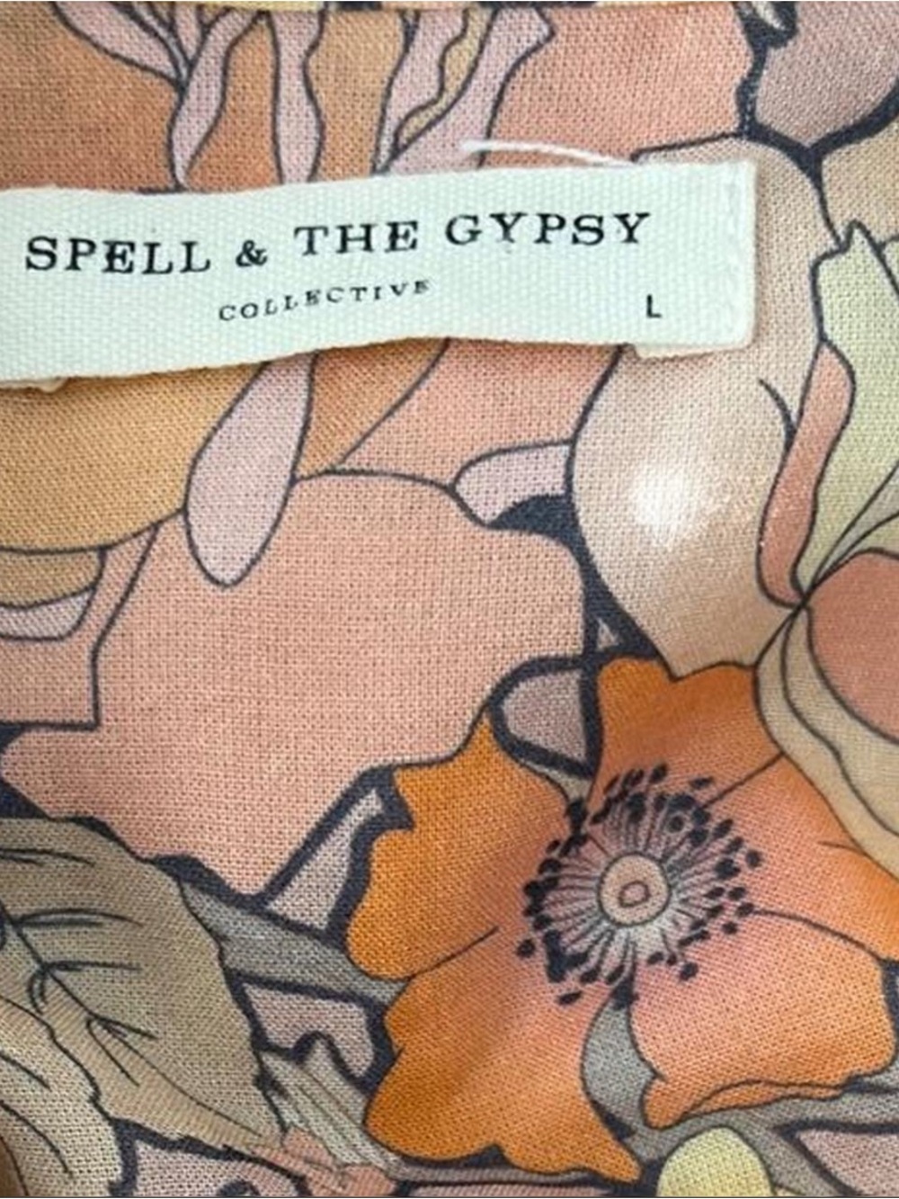 Spell & The Gypsy Collective Amethyst Garden Party Dress Large - Picture 4 of 8